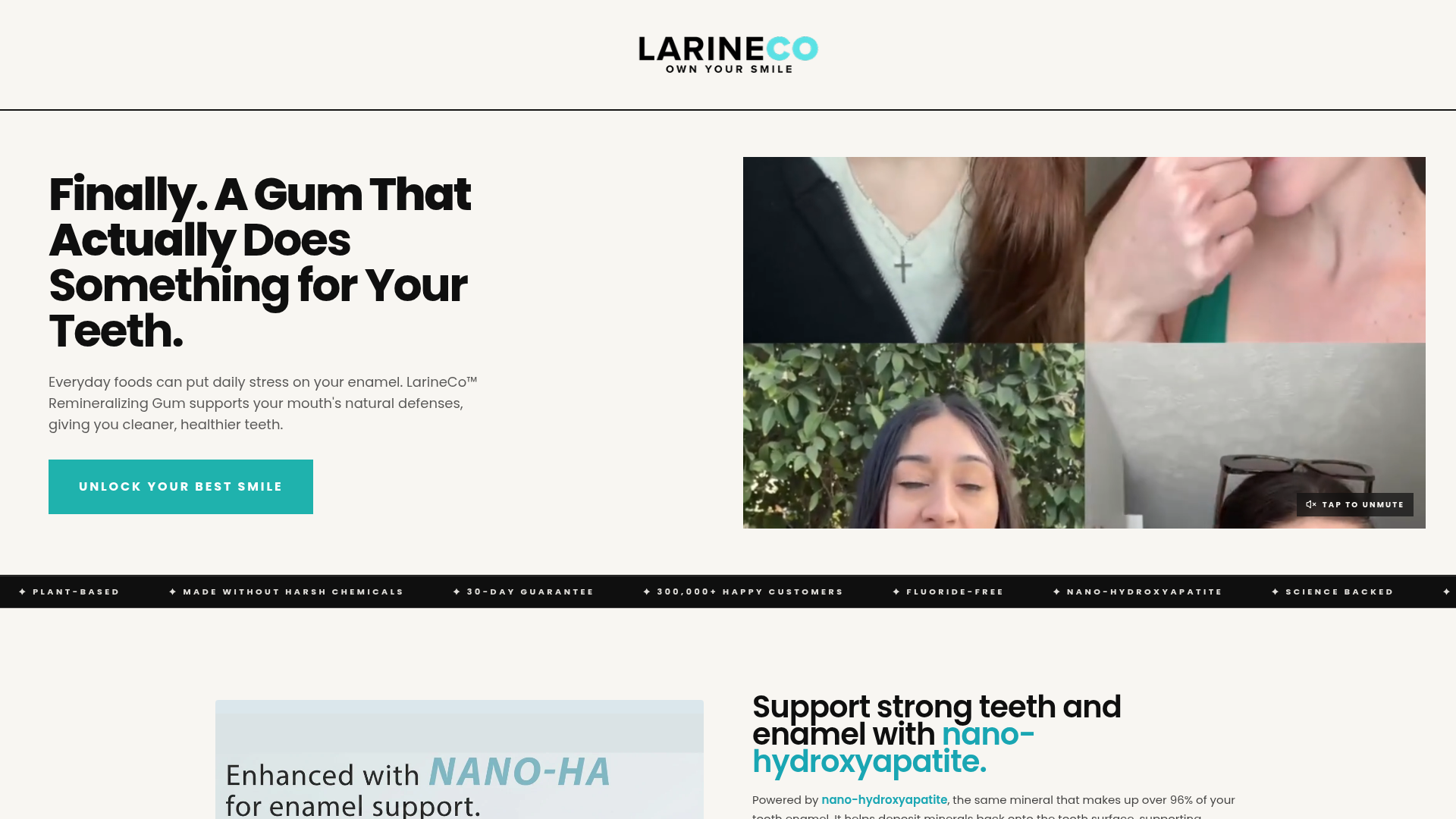 Larineco™ — The Easy Way to Get Stronger, Less Sensitive Teeth