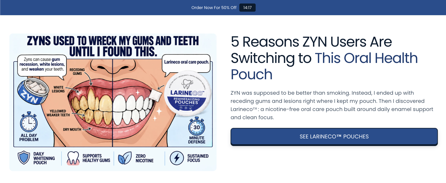5 Reasons ZYN Users Are Switching to This Oral Health Pouch
