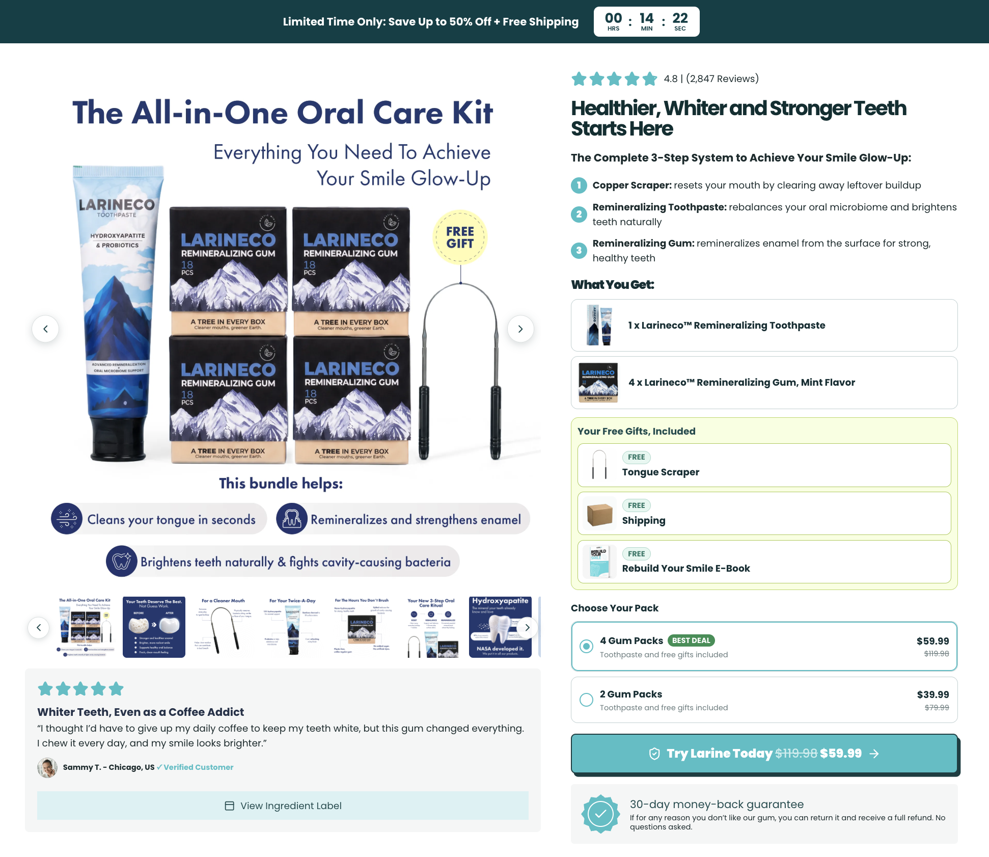 Reset, Rebalance, Remineralize Oral Care Kit