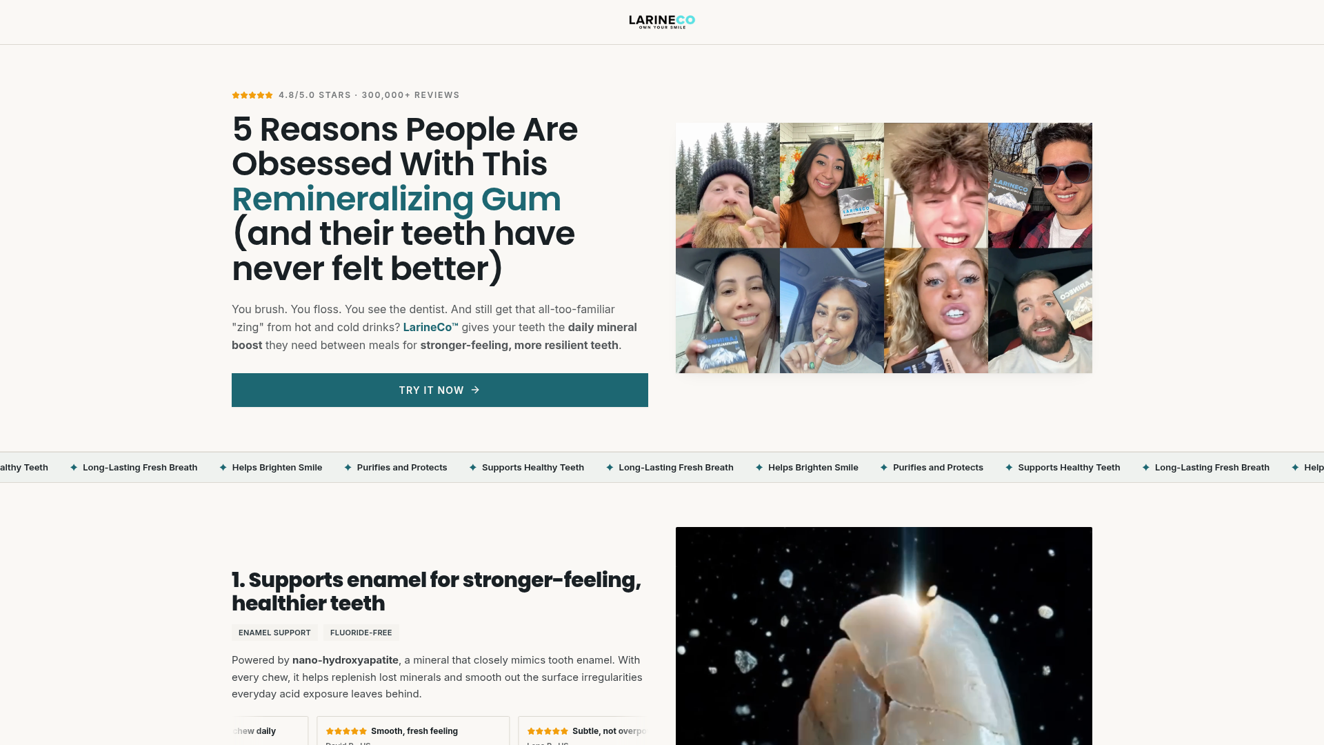 Larineco™ — 5 Reasons People Are Obsessed With This Cavity-Fighting Remineralizing Gum