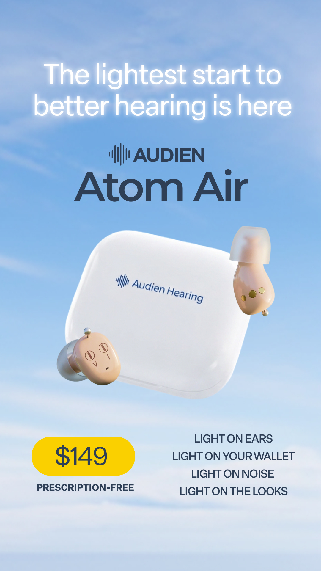 Audien Hearing creative work
